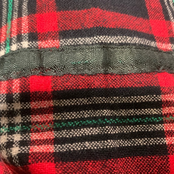 Vintage 50’s Plaid Tartan Skirt - Red and Black - Picture 6 of 6